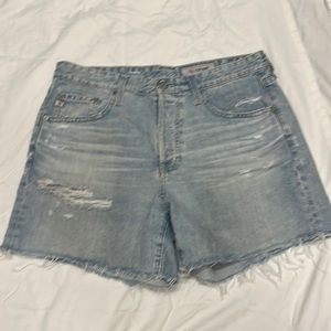 AGOLDE DENIM SHORTS